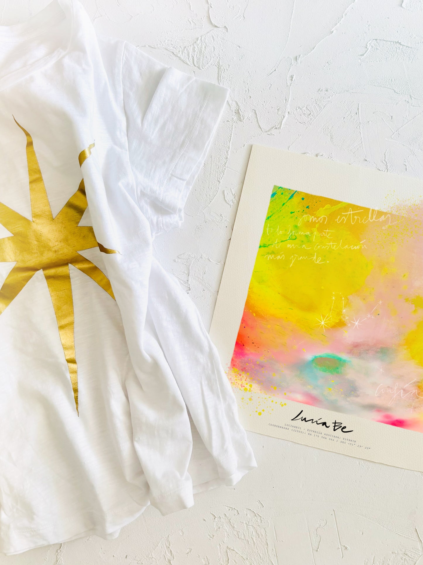 LA PRIMERA ESTRELLA: camiseta y print exclusivo