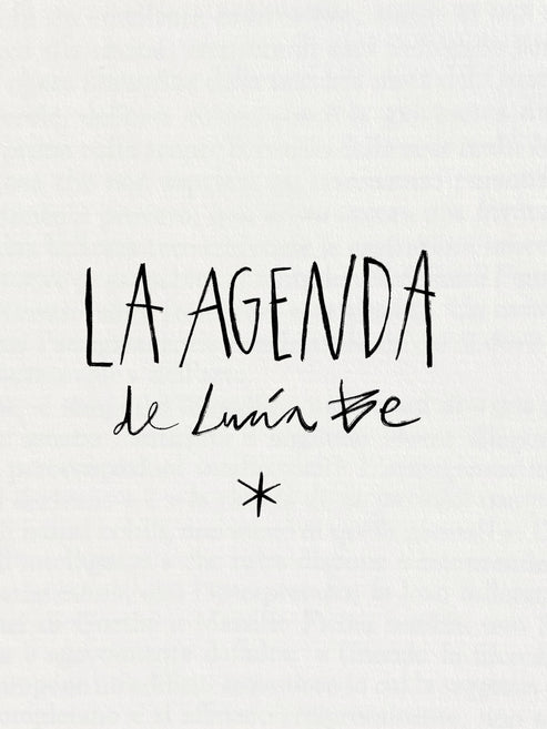 LA AGENDA DE LUCIA BE - PREVENTA