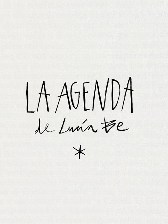 LA AGENDA DE LUCIA BE - PREVENTA